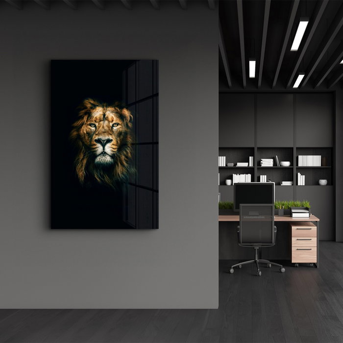 Wallity OGLS-5000 Pintura Decorativa de Vidrio Templado Multicolor 46 x 72 cm
